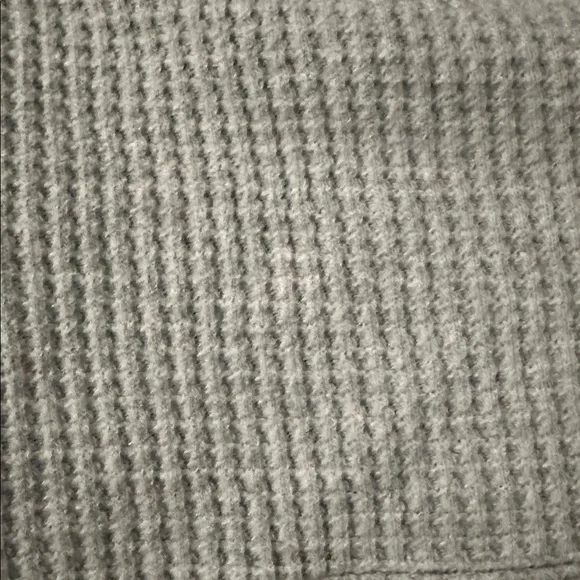 Aerie Light Gray Waffle Knit Athletic Shorts - Picture 2 of 4